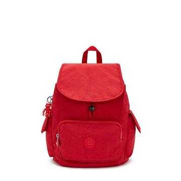 Kipling City Pack Small Sırt Çantaları Kırmızı | TR 1706IL